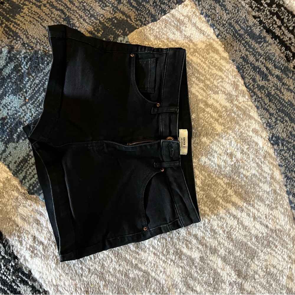 Classic Black Women's Jean Shorts